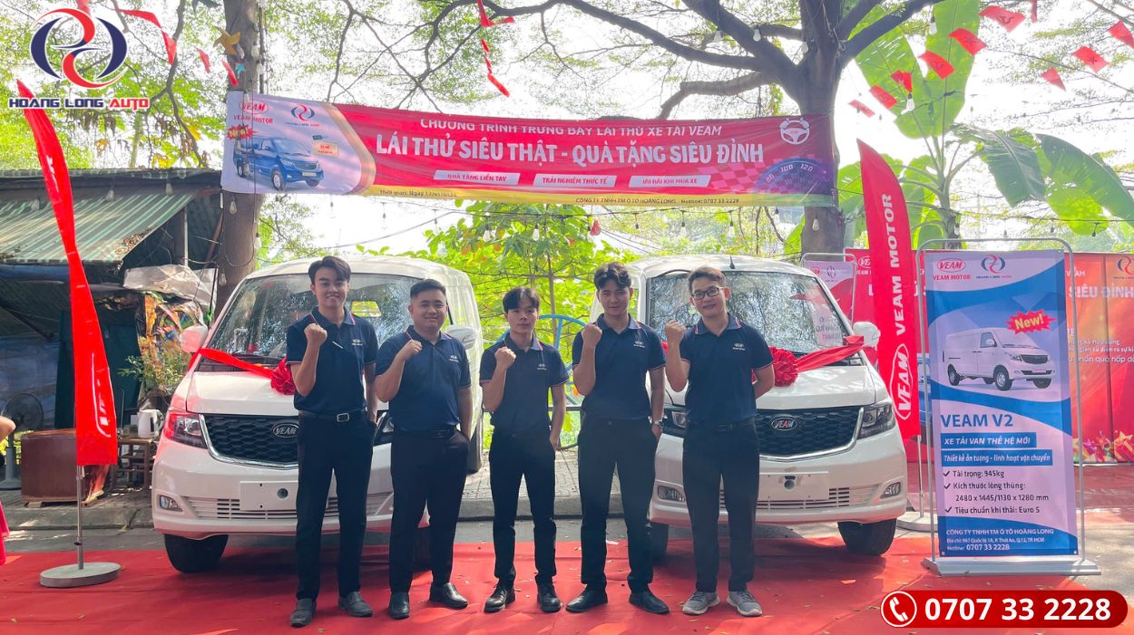 SỰ KIỆN TRẢI NGHIỆM SẢN PHẨM XE TẢI VAN VEAM VICTORY V2